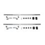 Putco 89864 15-20 Ford F-150 - 5.5ft Bed Locker Side Rails