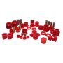 Energy Suspension 06-11 Honda Civic Si Red Master Bushing Set