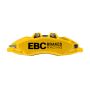 EBC Racing 17-21 Honda Civic Type-R (FK8) Yellow Apollo-6 Calipers 380mm Rotors Front Big Brake Kit