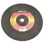 Forney 71833 Grinding Wheel with 5/8-Inch-11 Threaded Arbor, Metal Type 27, A24R, 9-Inch-by-1/4-Inch