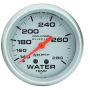 AUTOMETER ATM4631 Pro Comp 2-5/8in Silver Liq-Fill Water 140-280