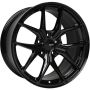 Enkei 529-880-8045BK TSR-X 18x8 45mm Offset 5x100 BP 72.6mm Bore Gloss Black Wheel