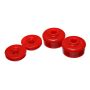 Energy Suspension 95-99 Mitsubishi Eclipse FWD./AWD Red Front Shock Upper Bushing Set