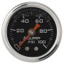 AUTOMETER ATM2174 1-1/2in Pressure Gauge - 0-100psi - Black Face