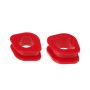 Prothane 74-78 Datsun 260/280Z Rack & Pinion Bushings - Red