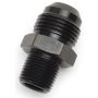 RUSSELL RUS670153 Adapter Ftg #6 to 1/2 NPT Str Black