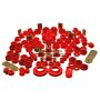 Energy Suspension 97-06 Jeep Wrangler TJ Red Hyper-Flex Master Bushing Set