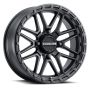 Raceline A11B Krank-Xl 18x7in / 4x156 BP / 0mm Offset / 132.5mm Bore - Satin Black Wheel
