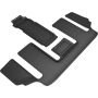3D MAXpider 20-21 Mazda CX-9 6-Seat without 2nd Row Console Kagu 3rd Row Floormats - Black