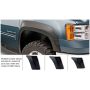 Bushwacker 07-14 GMC Sierra 2500 HD Extend-A-Fender Style Flares 2pc - Black