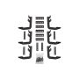 Dee Zee DZ15337 Deezee 19-23 Dodge/Ram Ram Running Board Rough Step Bracket Kit
