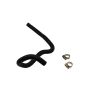 CRP PRODUCTS PSH0482 Rein OE Quality Power Steering Return Rubber Hose w/ Clamps