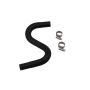 CRP PRODUCTS PSH0502 Rein OE Quality Power Steering Return Rubber Hose w/ Clamps