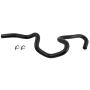 CRP PRODUCTS PSH0608 Rein OE Quality Power Steering Return Rubber Hose w/ Clamps
