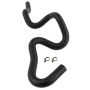 CRP PRODUCTS PSH0608 Rein OE Quality Power Steering Return Rubber Hose w/ Clamps
