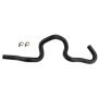 CRP PRODUCTS PSH0608 Rein OE Quality Power Steering Return Rubber Hose w/ Clamps