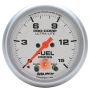 AUTOMETER ATM4470 2-5/8in U/L Fuel Press. Gauge w/Peak & Warning