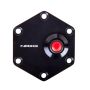 NRG Hexagnal Steering Wheel Ring w/Horn Button - Black