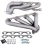 BBK 87-95 Ford F150 Truck 5.8 351 Shorty Unequal Length Exhaust Headers - 1-5/8 Chrome