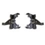 Ridetech 11379301 88-98 Chevy C-1500 2in Drop Spindles (with LD Brakes, 1in thick rotors) Pair