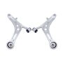 SuperPro 2008 Subaru Impreza WRX STI Front Lower Alloy Control Arm Kit (+Caster)