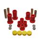 Energy Suspension 98-99 Tahoe/Yukon/Denali / 98-95 K5 Blazer 4WD Red Front End C/A Bushing Set