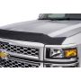 AVS 10-18 Dodge RAM 2500 Aeroskin II Textured Low Profile Hood Shield - Black