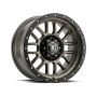 ICON 1217858347BR Alpha 17x8.5 6x5.5 0mm Offset 4.75in BS 106.1mm Bore Bronze Wheel