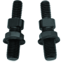 Kuryakyn 1893 Mirror Adapters Yamaha Black