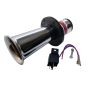 Kleinn Air Horns 6125 Kleinn 12 Volt Ahoogha Horn - Chrome-Plated Zinc Alloy