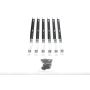 Dee Zee DZ15324 Deezee 09-14 Ford E-Series Running Board Rough Step Bracket Kit