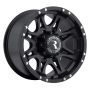 Raceline 981 Raptor 17x9in / 8x170 BP / -12mm Offset / 130.81mm Bore - Satin Black Wheel