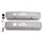 EDELBROCK EDE41449 Valve Cover Kit Classic Finned SBC 59-86