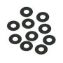 S&S Cycle 50-7059 Nitrile Rubber Coated Flat Washers - 10 Pack