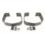 Omix Rear Bumperettes Black 76-95 CJ & Wrangler YJ