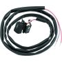 TwinPower 601695 Twin Power 96-13 Big Twin XL V-Rod Black Left Turn Signal Switch Replaces H-D 71598-96 71685-06A
