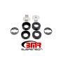 BMR 15-17 S550 Mustang Cradle Bushing Lockout Kit Level 1 - Black