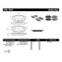 Stoptech 309.11610 Performance 06-07 Mazdaspeed 6 Rear Brake Pads