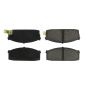 CENTRIC PARTS 102.02740 C-Tek Semi-Metallic Brake Pads with Shims