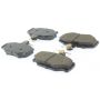 CENTRIC PARTS 105.03910 Posi Quiet Ceramic Brake Pads with Shims and Hardware