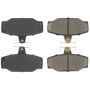 CENTRIC PARTS 105.03910 Posi Quiet Ceramic Brake Pads with Shims and Hardware