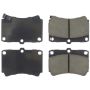 CENTRIC PARTS 105.04660 Posi Quiet Ceramic Brake Pads with Shims and Hardware