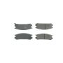 CENTRIC PARTS 105.04710 Posi Quiet Ceramic Brake Pads with Shims and Hardware