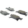 CENTRIC PARTS 105.20250 Posi Quiet Ceramic Brake Pads with Shims and Hardware