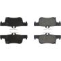 CENTRIC PARTS 105.20250 Posi Quiet Ceramic Brake Pads with Shims and Hardware
