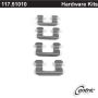 CENTRIC PARTS 117.51010 Centric Disc Brake Hardware Kit