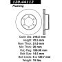 CENTRIC PARTS 120.44112 Centric Premium Brake Rotor