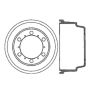 CENTRIC PARTS 122.75002 Centric Premium Brake Drum