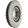 CENTRIC PARTS 125.35101 Centric Premium High Carbon Alloy Brake Rotor