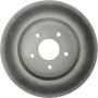 CENTRIC PARTS 320.42117 Centric GCX Rotor with Partial Coating